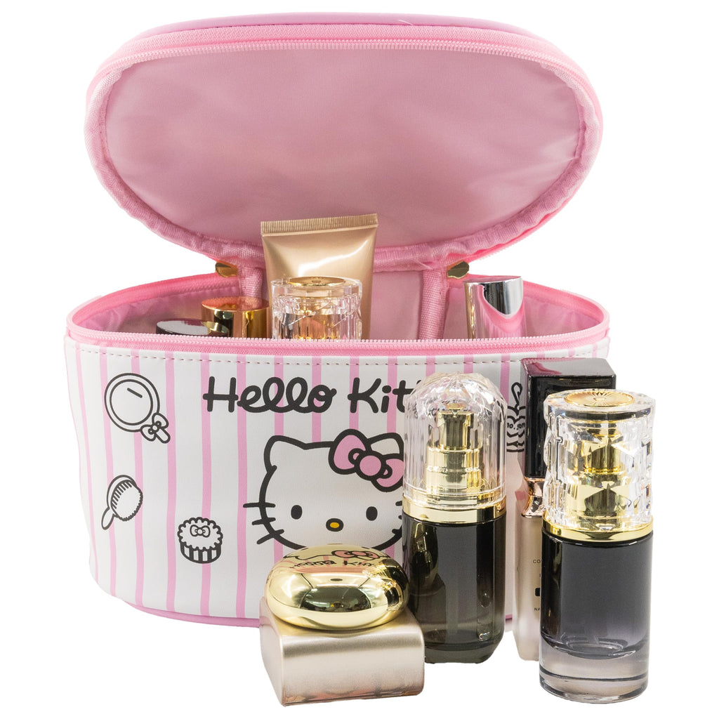 Fast Forward Stitch, Hello Kitty, Bluey or Strawberry Shortcake Makeup Organizer, Travel Toiletry Bag for Women, Makeup Travel Bag, Cosmetic Bag, Train Case