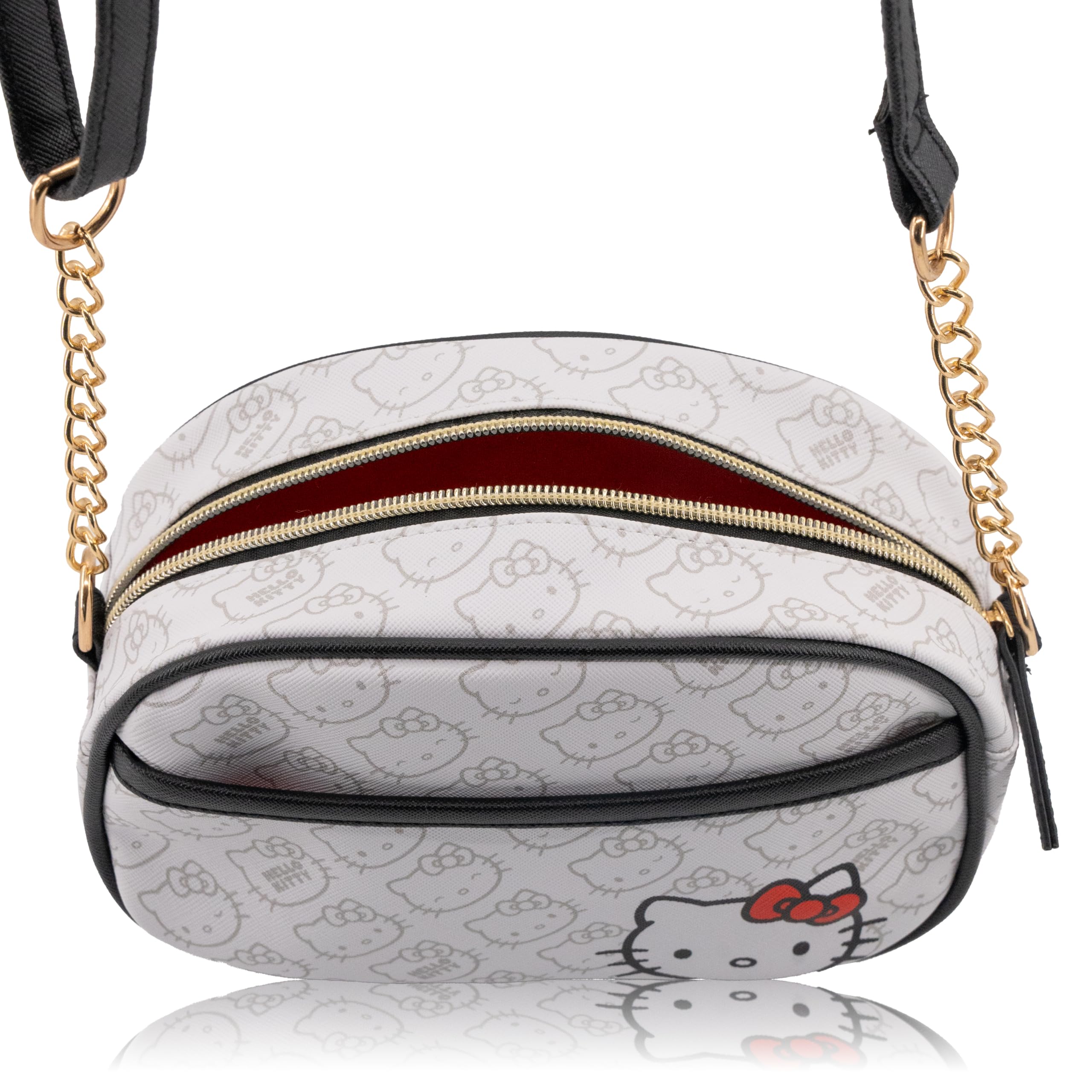 Disney Sanrio Bluey Purse Crossbody Handbag for Women | Metallic Vinyl Women's Shoulder Handbag