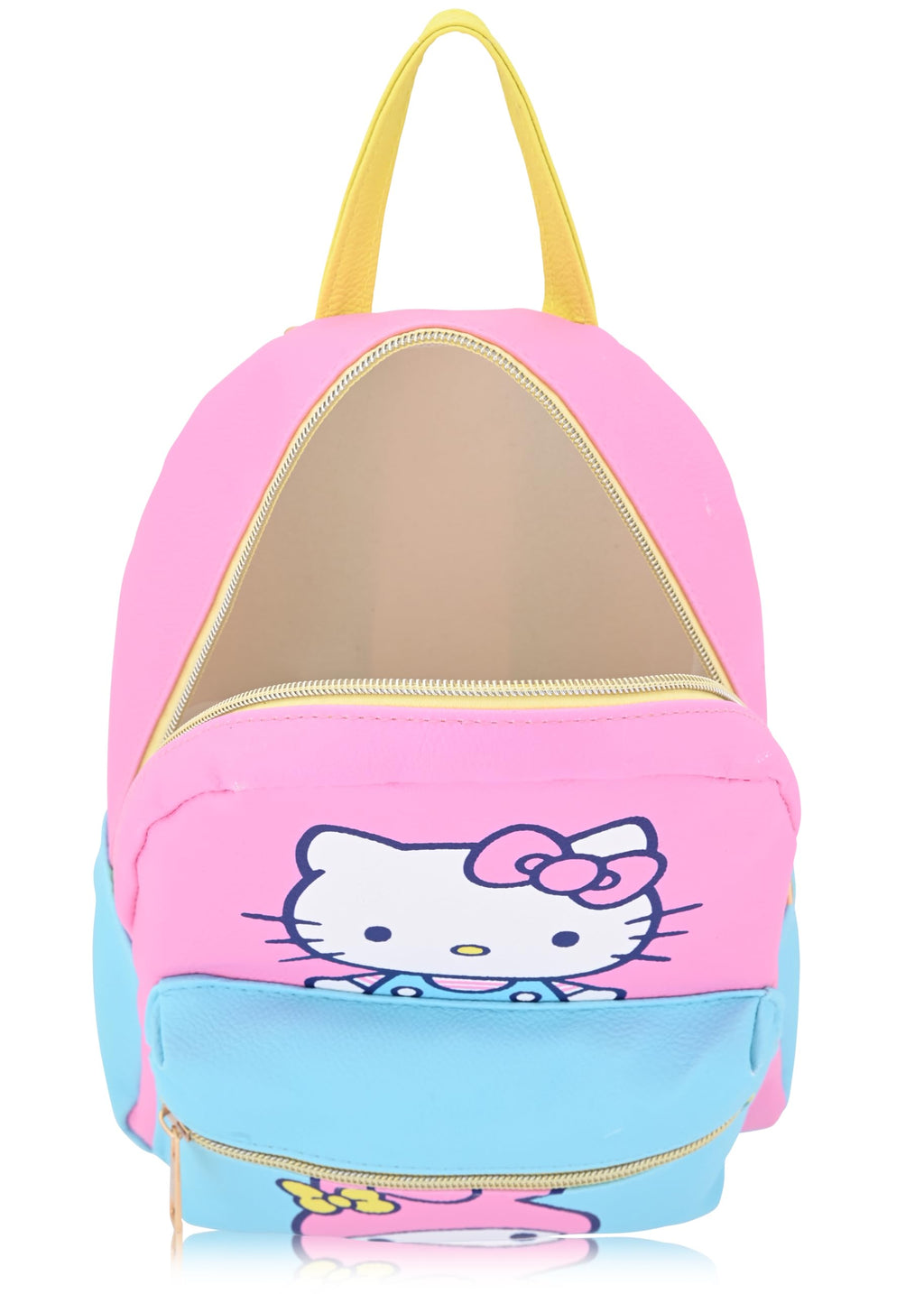 Fast Forward Sanrio Hello Kitty Mini Backpack for Kids & Adults | 10" PU Leather Backpack Purse | Toddler Travel Bag