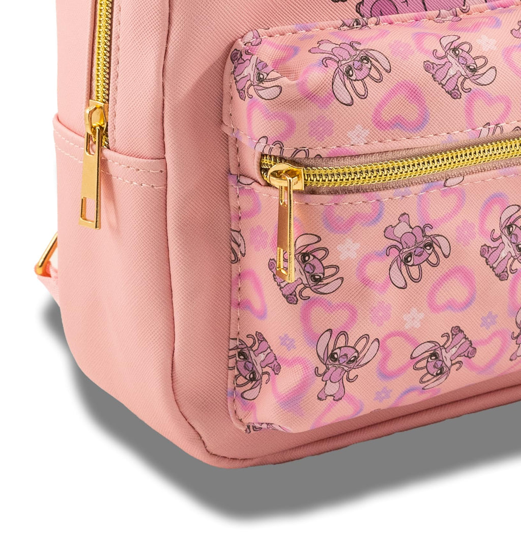 Disney Lilo and Stitch Backpack for Women, Men, Unisex | Cute PU Leather 10" Mini Backpack Purse | Stitch Bag & Accessories