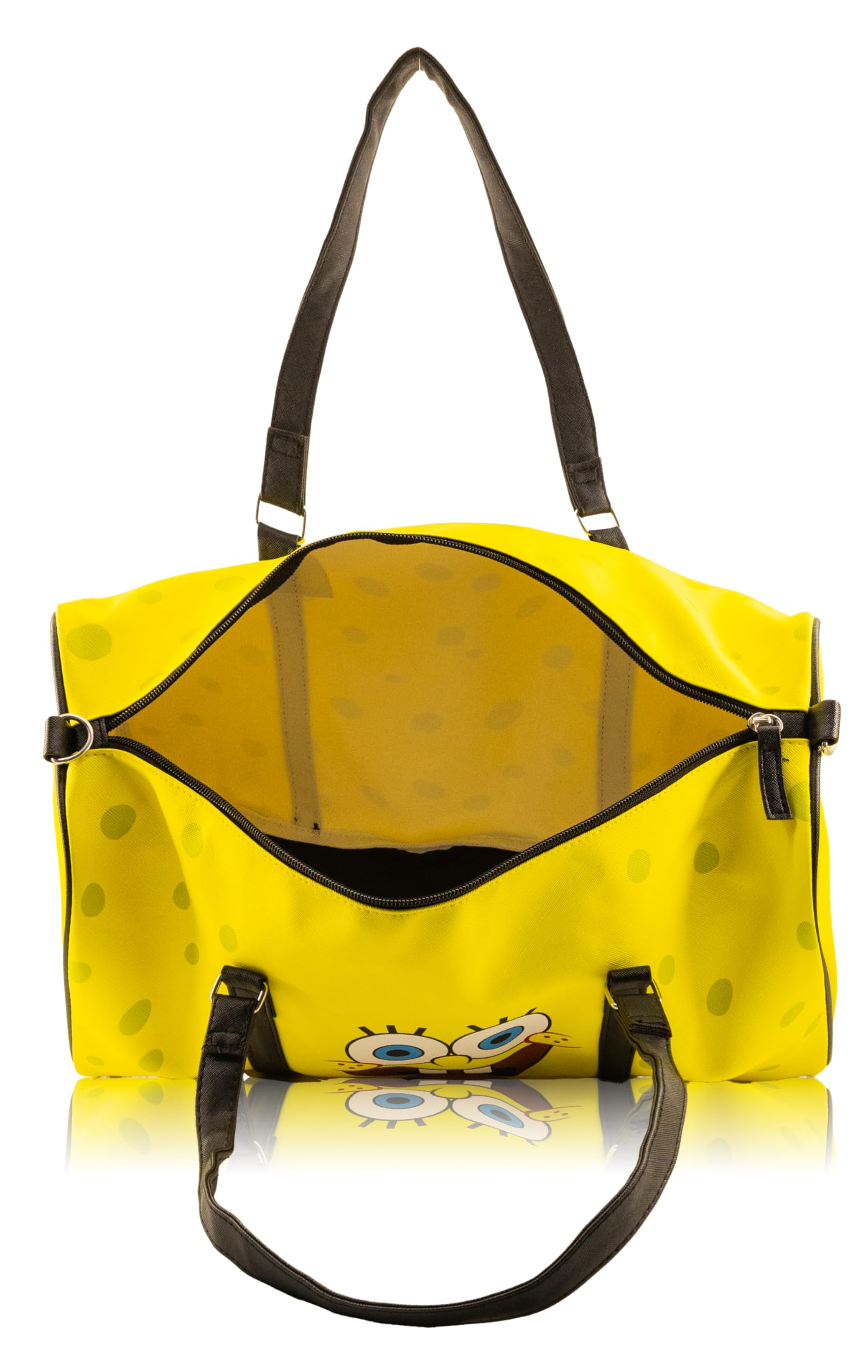 Stitch, Minnie, Mickey, Pooh, Harry Potter, or Jack Skellington 16" Leather Mini Travel Bag, Duffle Bag, Overnight Bag