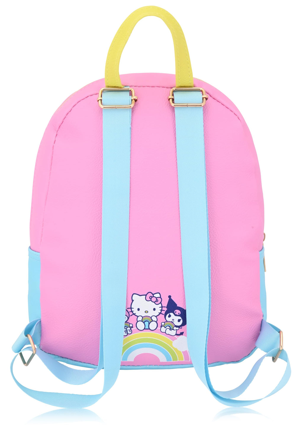 Fast Forward Sanrio Hello Kitty Mini Backpack for Kids & Adults | 10" PU Leather Backpack Purse | Toddler Travel Bag