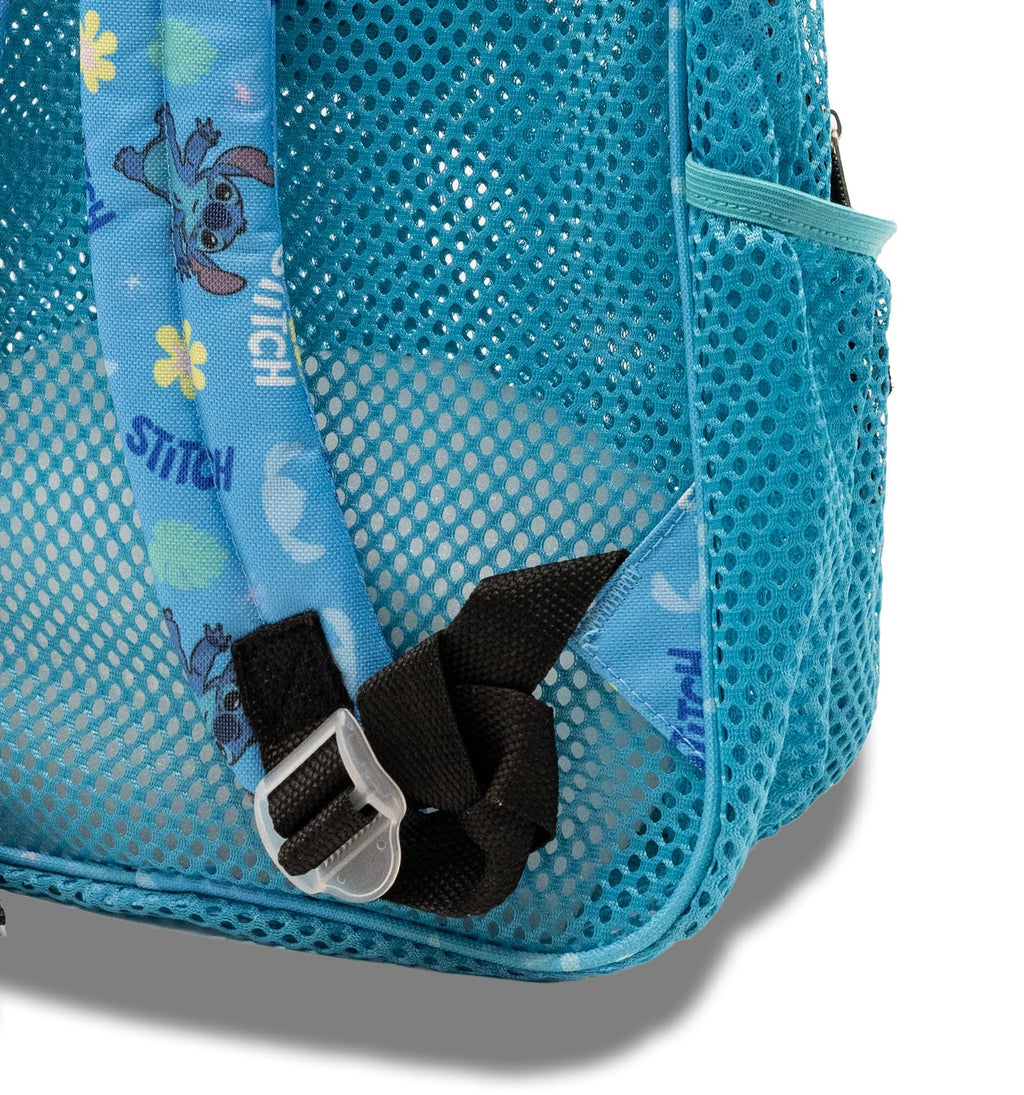 Fast Forward Bluey, Hello Kitty or Stitch Mesh Backpack for Kids | Bookbag for Girls, Boys, Unisex | Toddler Travel Bag