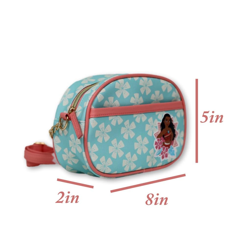 Disney Sanrio Bluey Purse Crossbody Handbag for Women | Metallic Vinyl Women's Shoulder Handbag