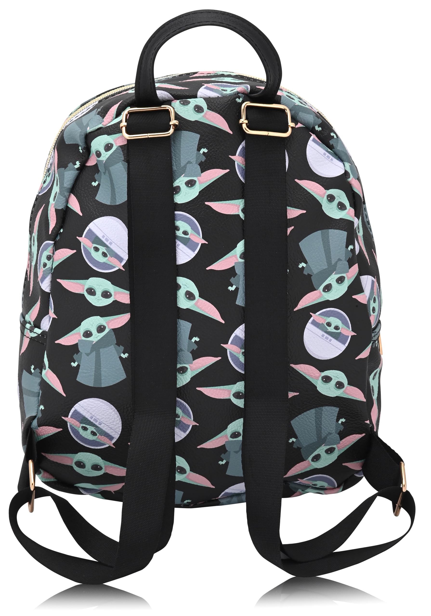 Fast Forward Star Wars Backpack for Women, Men, Unisex | Cute PU Leather 10" Mini Backpack Purse | Star Wars Bag & Accessories