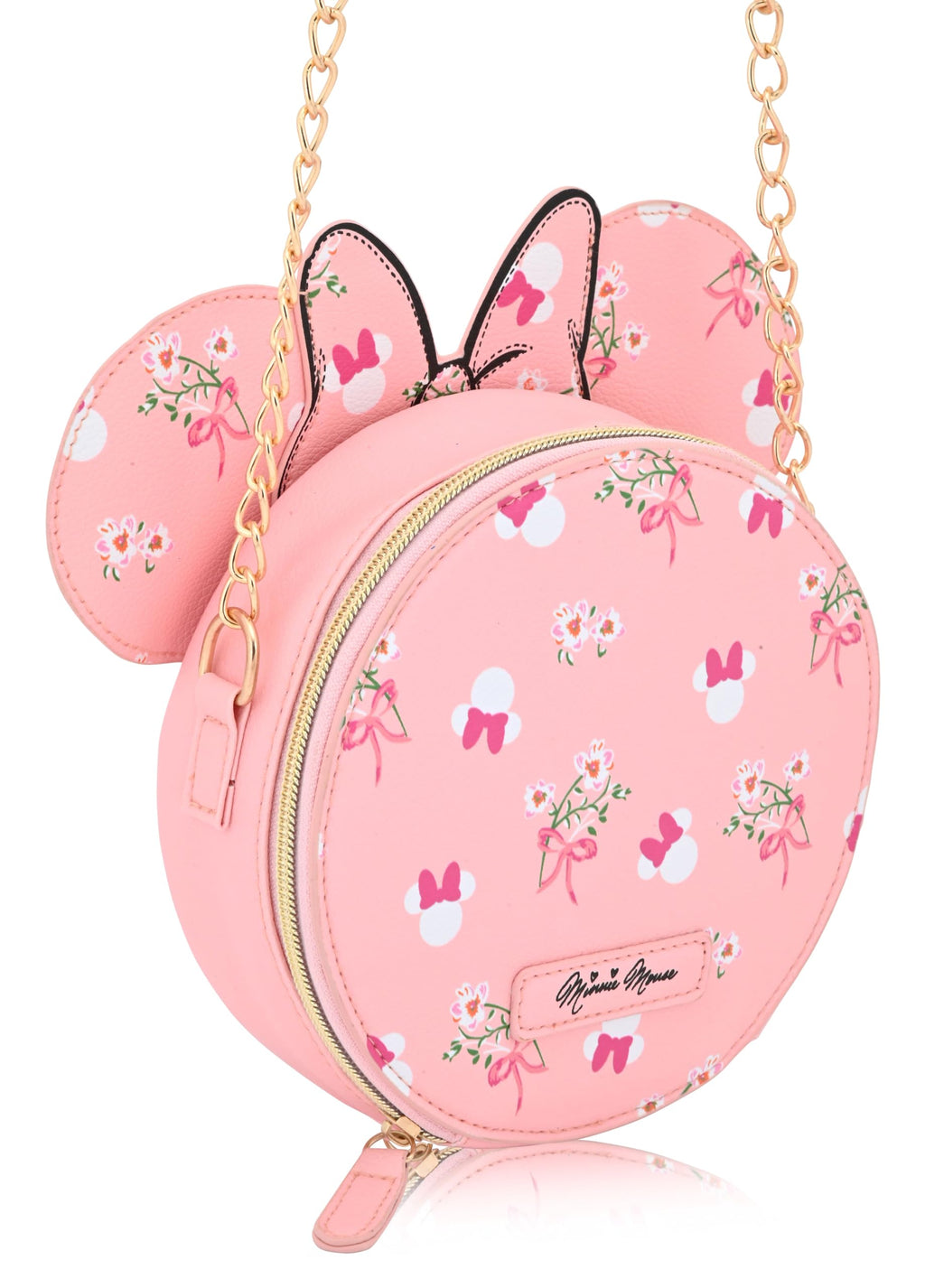 Disney Minnie Mouse Mini Purse Crossbody Handbag for Women | Leather Women's Shoulder Handbag | Minnie Mouse Accessories for Adults, Unisex
