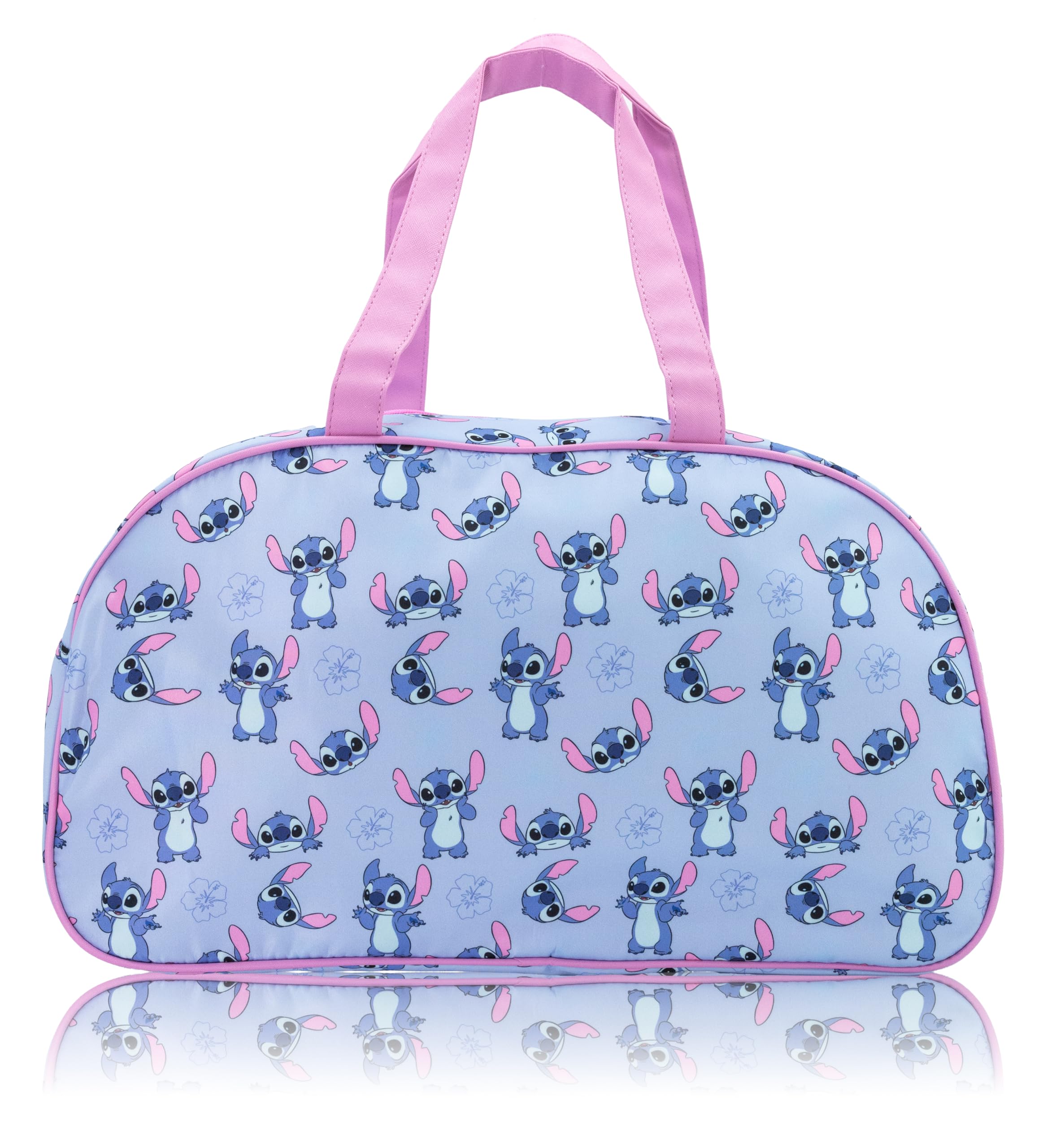 Stitch, Hello Kitty, Bluey or Spiderman Overnighter 10" Duffle Bag for Kids | Lightweight Travel Weekender Duffel for Girls and Women | Ages 3+