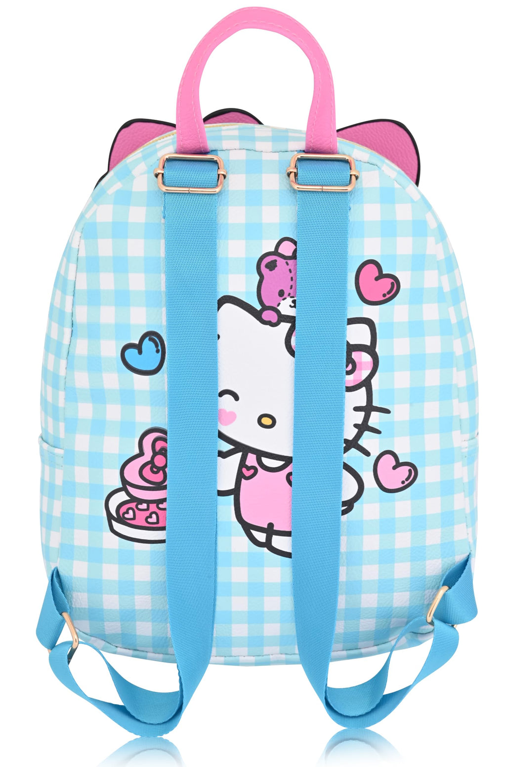 Fast Forward Sanrio Hello Kitty Backpack for Women, Men, Unisex | 10" PU Leather Mini Backpack Purse | Hello Kitty Accessory