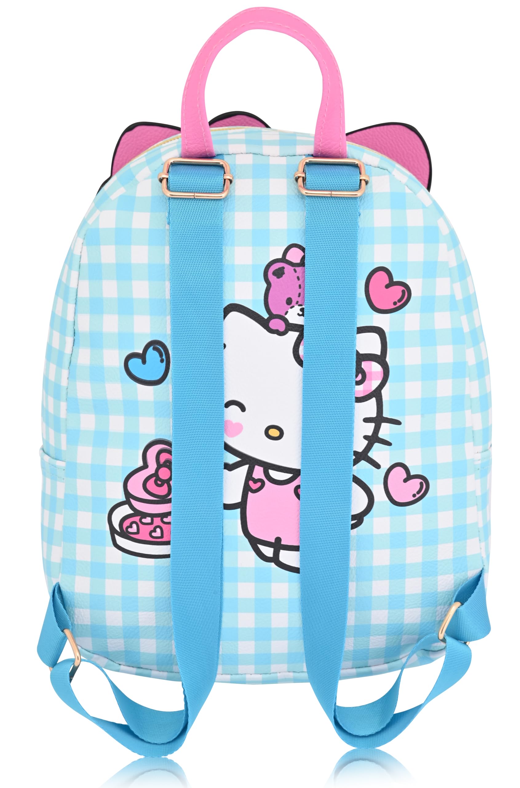 Fast Forward Sanrio Hello Kitty Backpack for Women, Men, Unisex | 10" PU Leather Mini Backpack Purse | Hello Kitty Accessory
