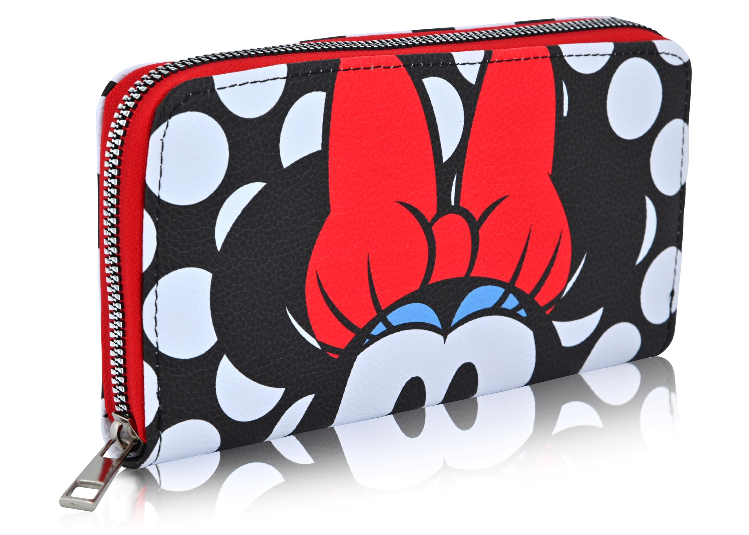 Fast Forward Disney Stitch or Minnie Mouse Wallet Women | PU Leather Wallet Wristlet Wallets for Women