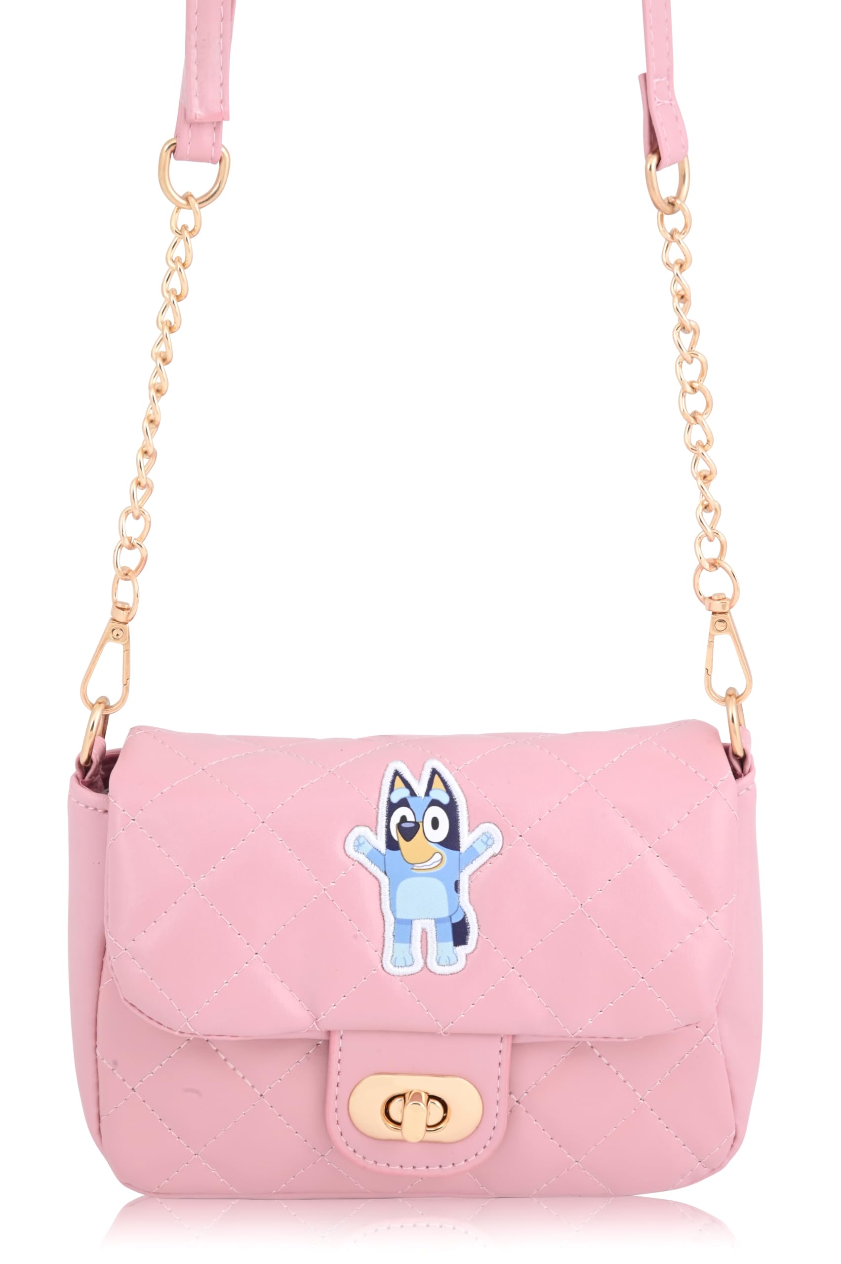 Disney Stitch, Hello Kitty or Bluey Mini Purse Crossbody Handbag for Women | Leather Women's Shoulder Handbag with Logo