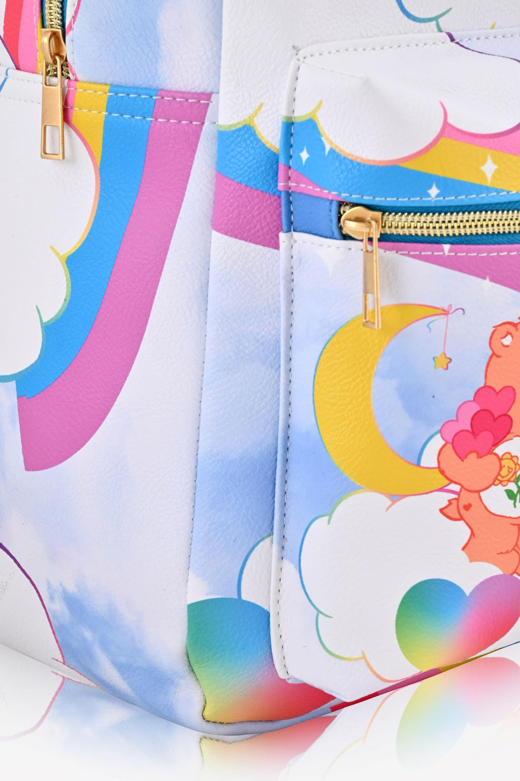 Hello Kitty, Stitch, Princess, Care Bears or Mickey Mouse Backpack for Women, Men, Unisex | Cute PU Leather Large Backpack