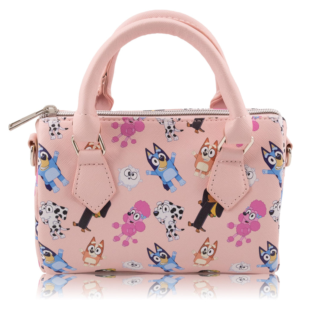 Stitch, Hello Kitty or Bluey 7" Mini Purse Crossbody Handbag for Girls | Leather Women's Shoulder Handbag Satchel