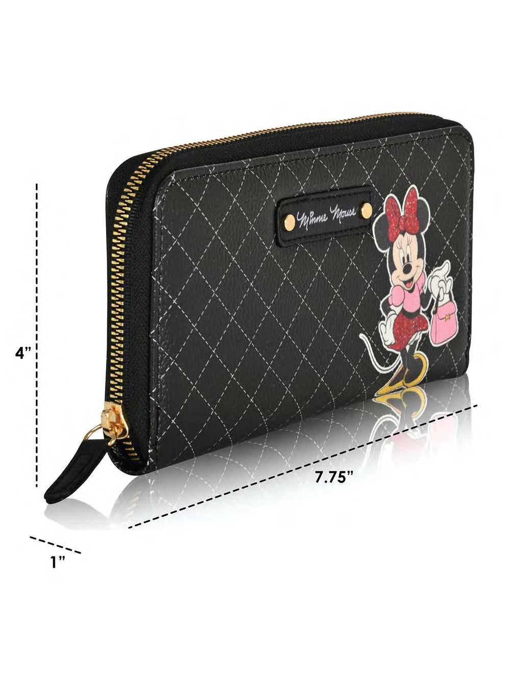 Mickey Mouse Premium Zip Wallet - Mickey Mouse Classic Zip Wallet