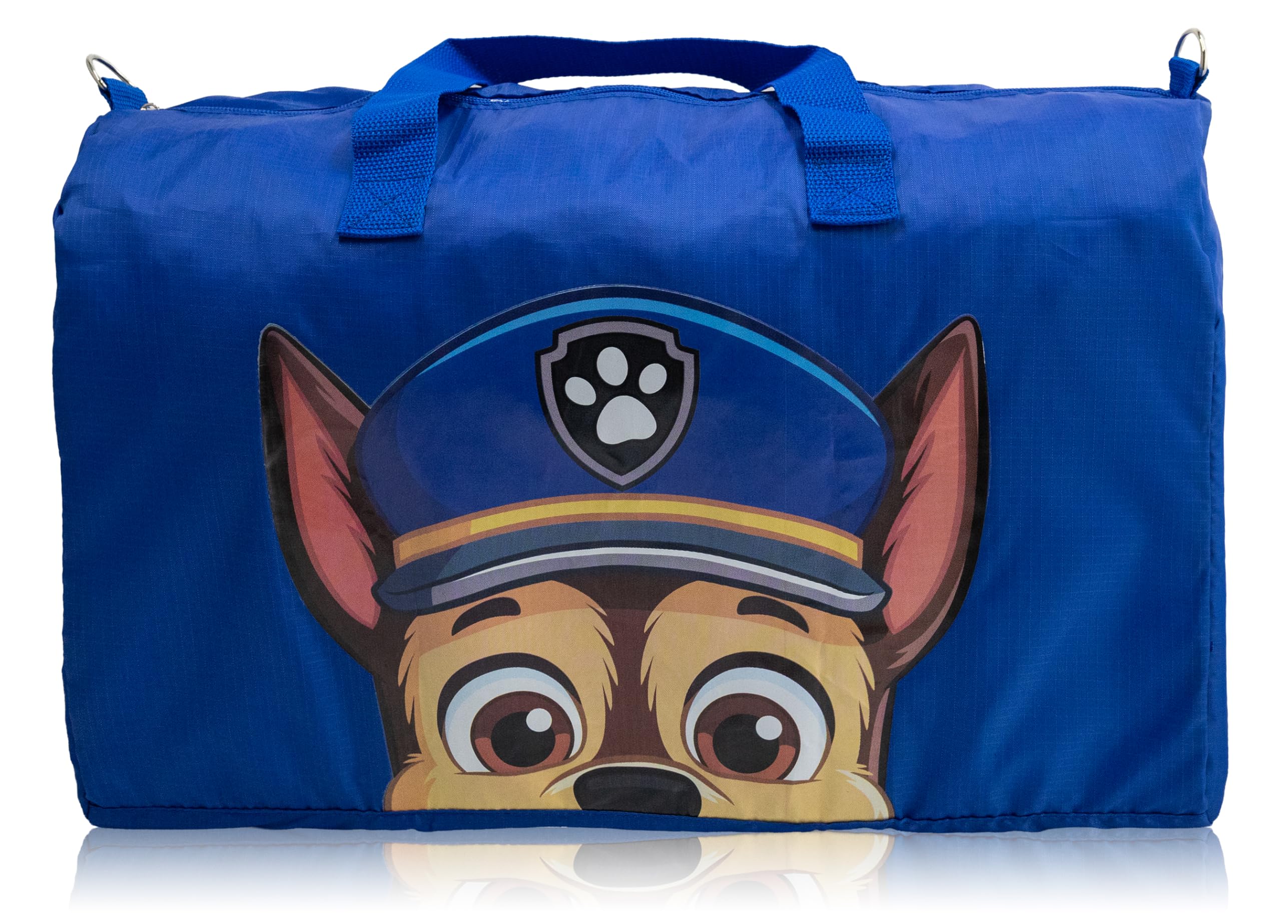 Stitch, Spiderman, Paw Patrol or Hello Kitty Duffle Bag | Lightweight Foldable Travel Duffel with Shoulder Strap & Luggage Sleeve