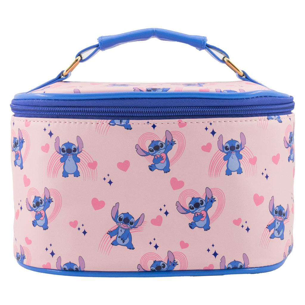 Fast Forward Stitch, Hello Kitty, Bluey or Strawberry Shortcake Makeup Organizer, Travel Toiletry Bag for Women, Makeup Travel Bag, Cosmetic Bag, Train Case