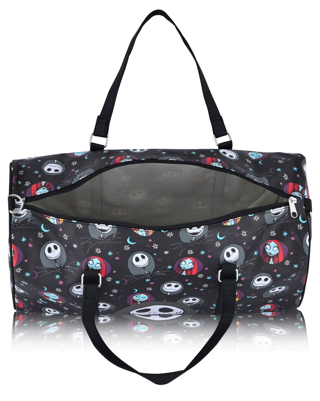 Stitch, Minnie, Mickey, Pooh, Harry Potter, or Jack Skellington 16" Leather Mini Travel Bag, Duffle Bag, Overnight Bag