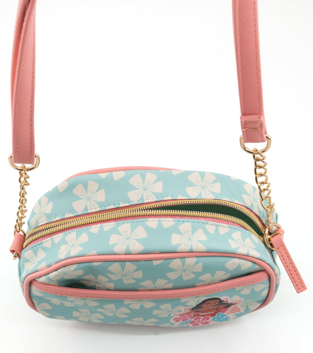 Disney Sanrio Bluey Purse Crossbody Handbag for Women | Metallic Vinyl Women's Shoulder Handbag