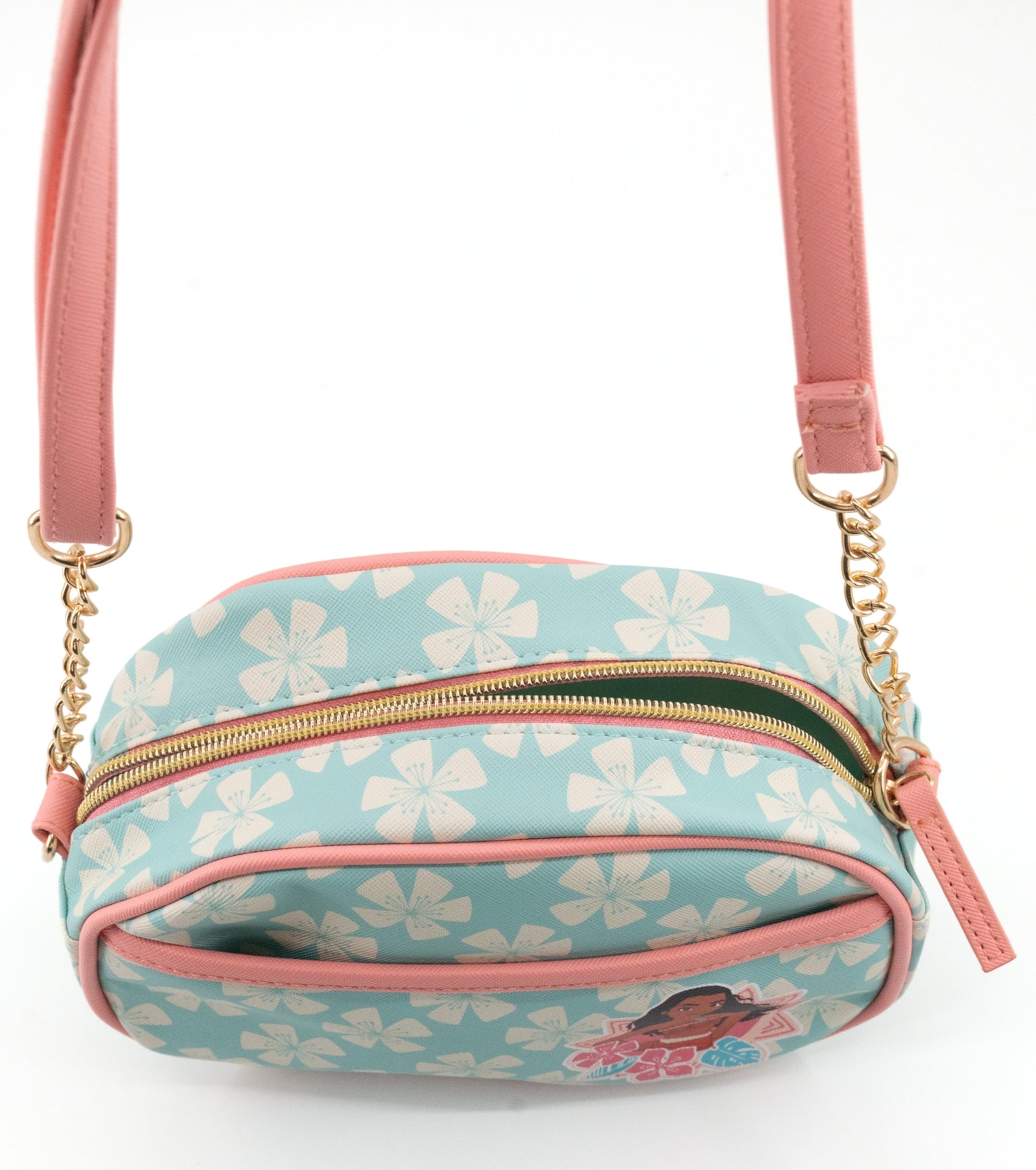 Disney Sanrio Bluey Purse Crossbody Handbag for Women | Metallic Vinyl Women's Shoulder Handbag