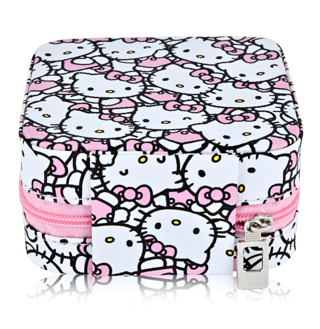Fast Forward Sanrio Hello Kitty Jewelry Box for Women | Multiple Compartment Jewelry Organizer and Storage Jewelry Holder Gift Box