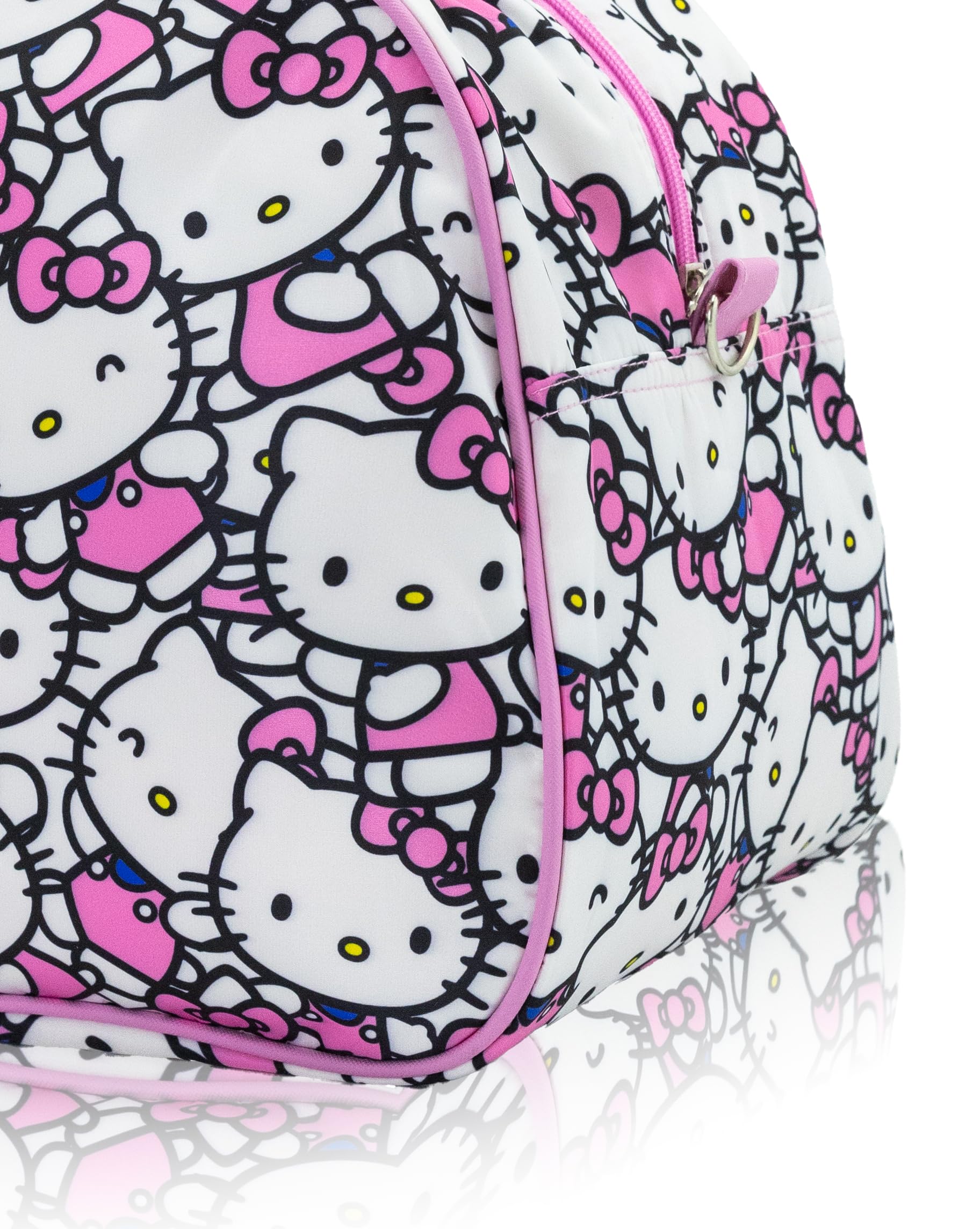 Stitch, Hello Kitty, Bluey or Spiderman Overnighter 10" Duffle Bag for Kids | Lightweight Travel Weekender Duffel for Girls and Women | Ages 3+