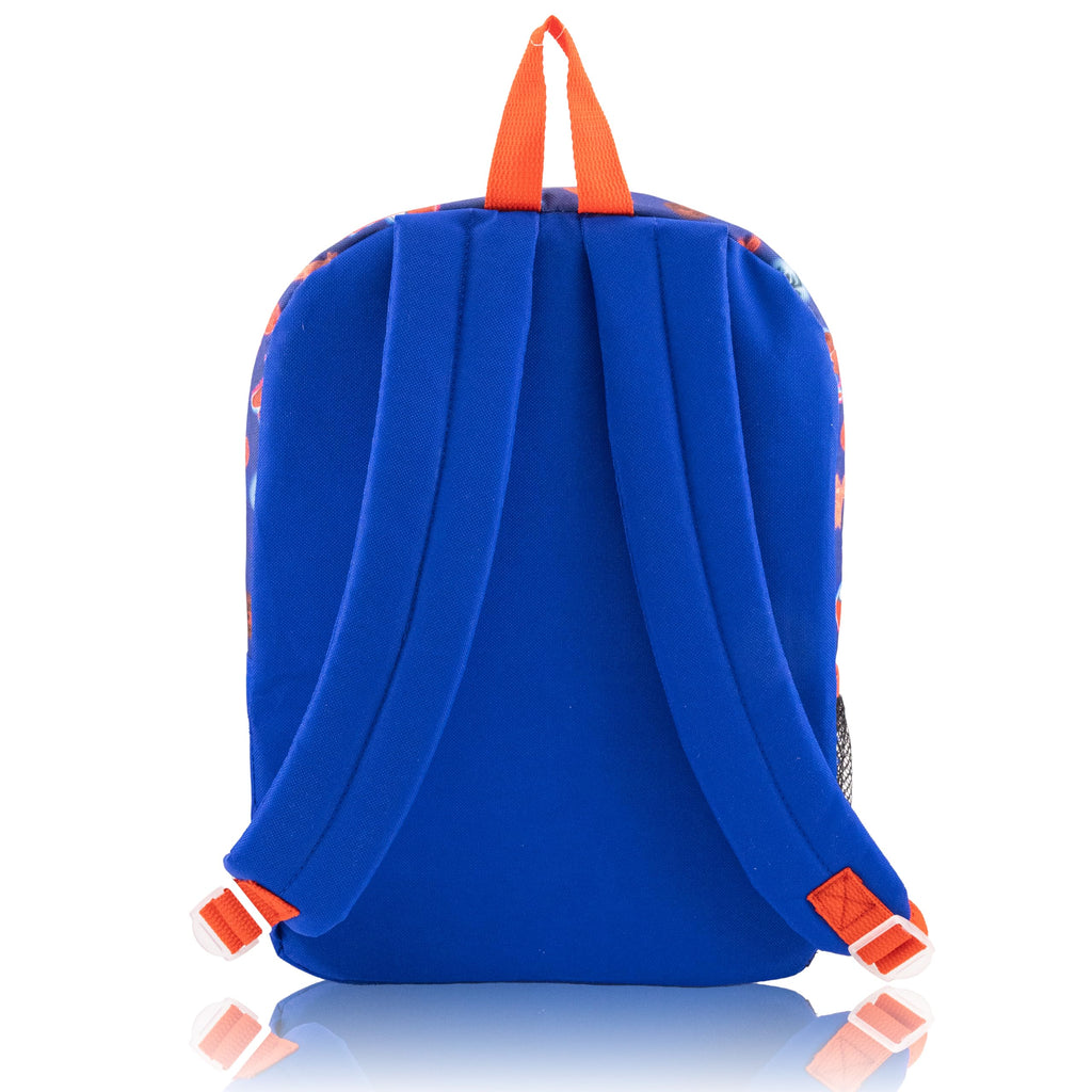 Fast Forward 14" Licensed Kids Backpack with Lunch Box for Kids | Insulated Lunch Bag for Boys, Girls, Toddlers