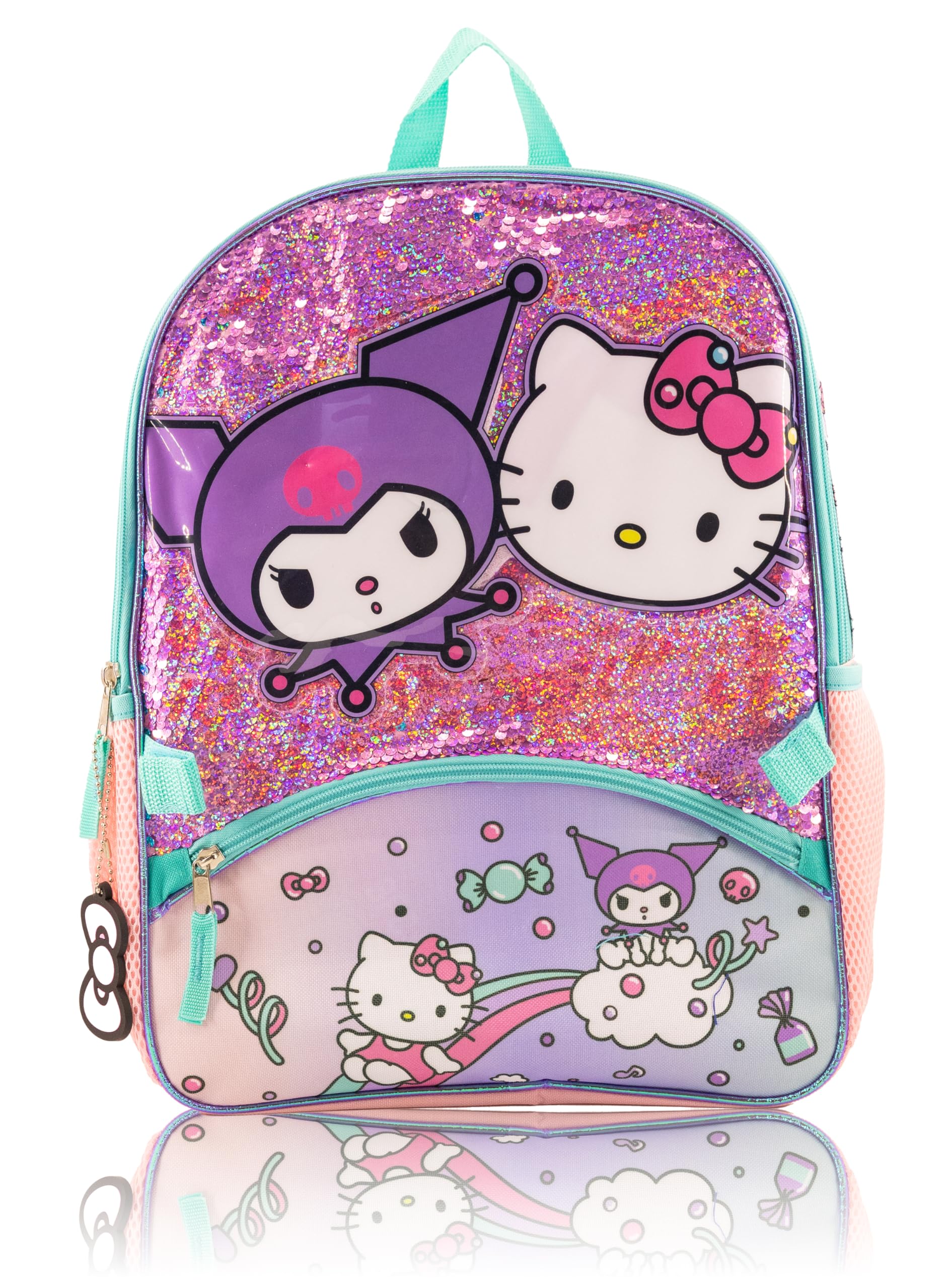 Disney or Sanrio Backpack Set for Girls | 3-Piece Travel Daypack Backpack
