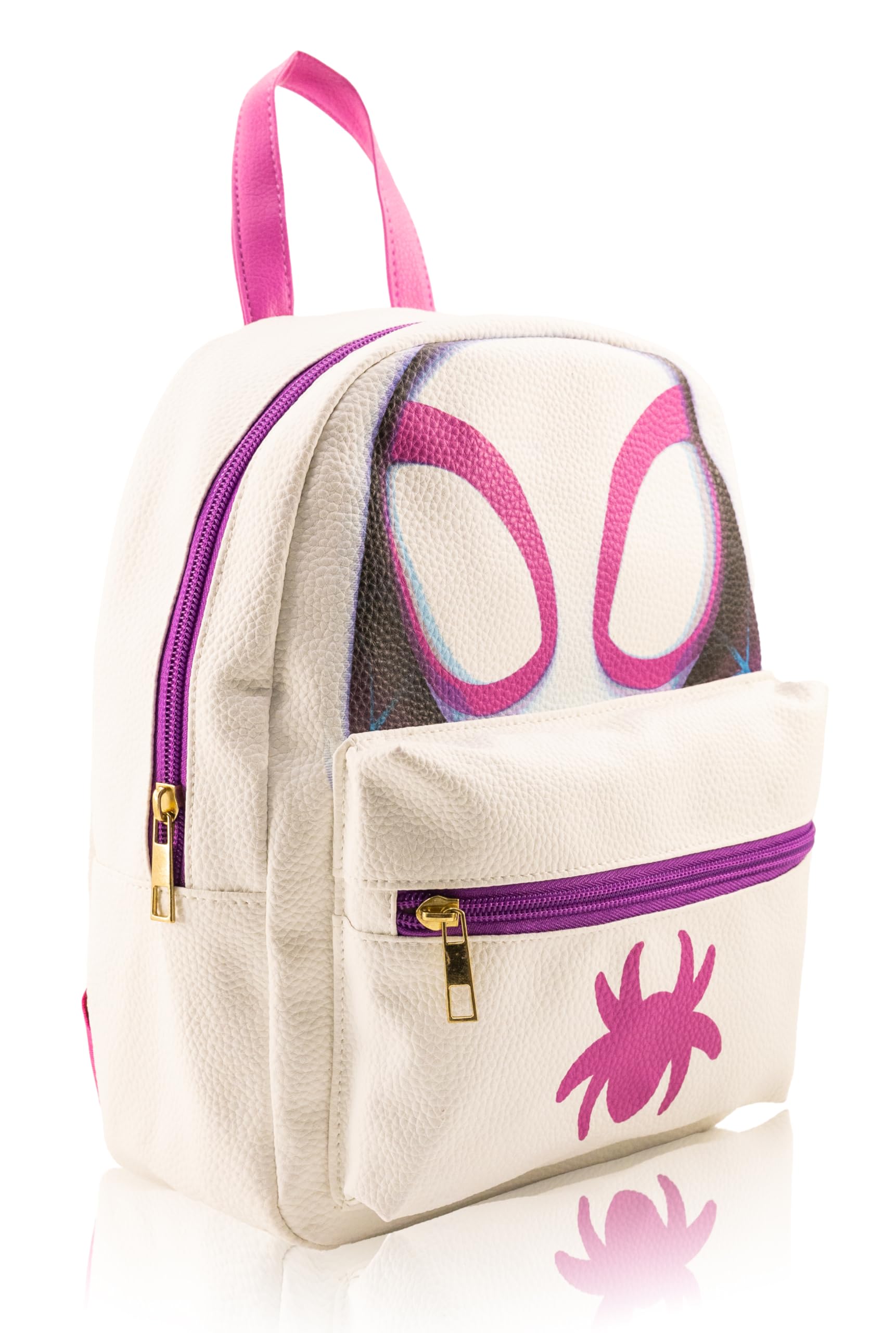 Marvel Spiderman Backpack for Men, Women, Unisex | Cute PU Leather 10" Mini Backpack Purse | Spiderman Bag & Accessories