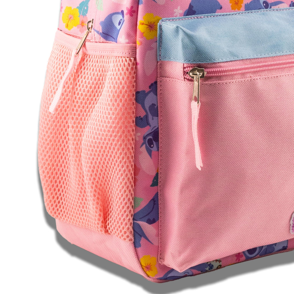 Fast Forward Hello Kitty, Bluey or Stitch Backpack for Kids | Embossed Print Bookbag for Girls, Boys, Unisex