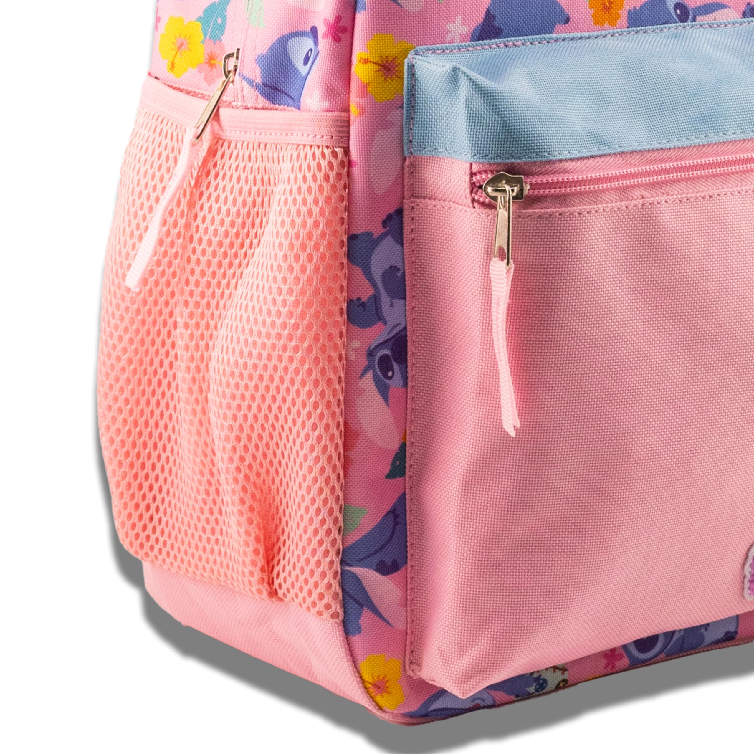 Fast Forward Hello Kitty, Bluey or Stitch Backpack for Kids | Embossed Print Bookbag for Girls, Boys, Unisex