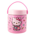 Fast Forward Bluey Spiderman or Hello Kitty Cylinder Lunch Box for Kids | Food Container with Handle | Toddler Bento Snack Box