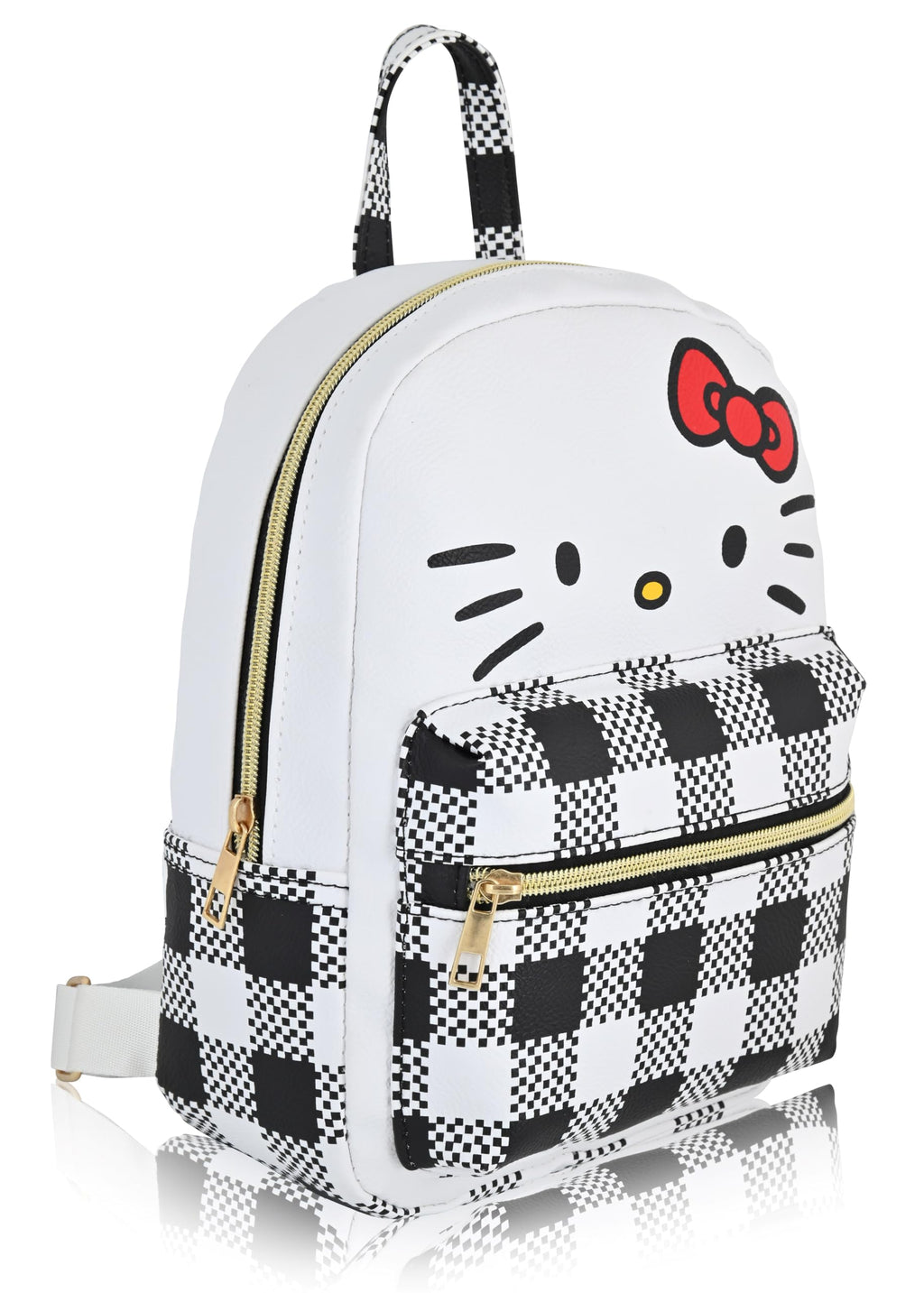 Fast Forward Sanrio Hello Kitty Backpack for Women, Men, Unisex | 10" PU Leather Mini Backpack Purse | Hello Kitty Accessory