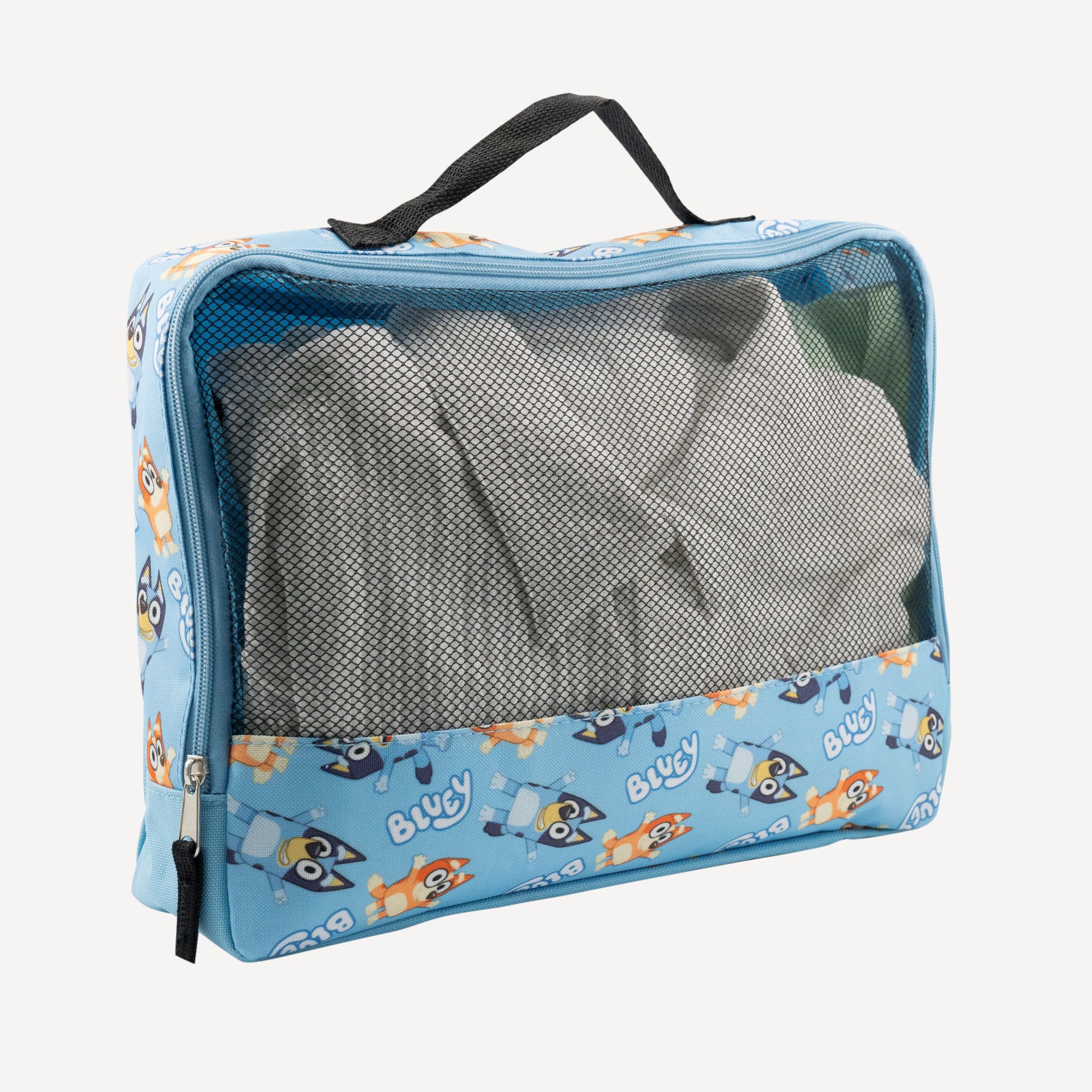 Bluey, Minnie Mouse or Spiderman Packing Cubes for Travel | Travel Accessories Travel Bags Luggage Organizer for Boys, Girls, Unisex