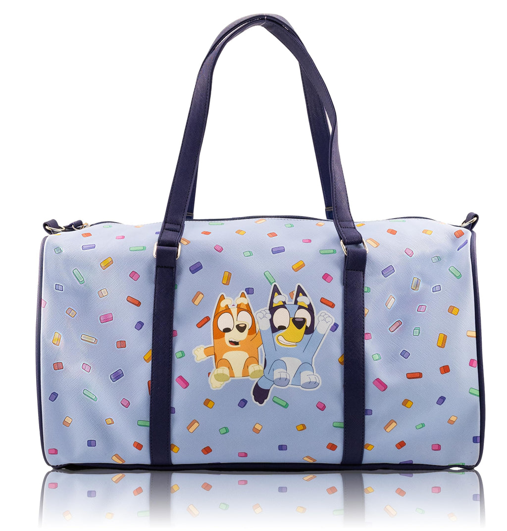 Stitch, Minnie, Mickey, Pooh, Harry Potter, or Jack Skellington 16" Leather Mini Travel Bag, Duffle Bag, Overnight Bag