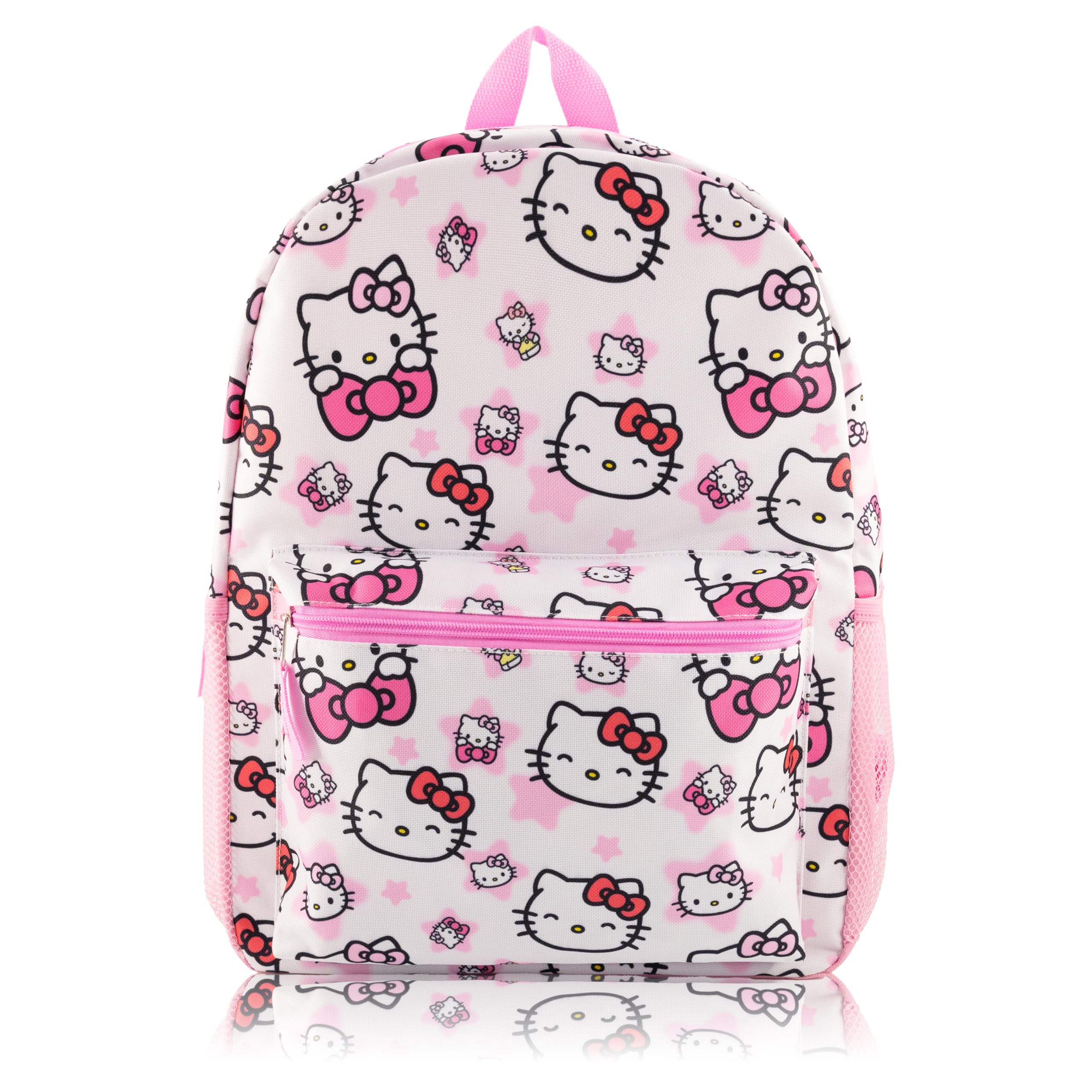 Fast Forward Hello Kitty, Bluey, Stitch or Strawberry Shortcake Backpack for Kids | Classic Bookbag for Girls, Boys, Unisex