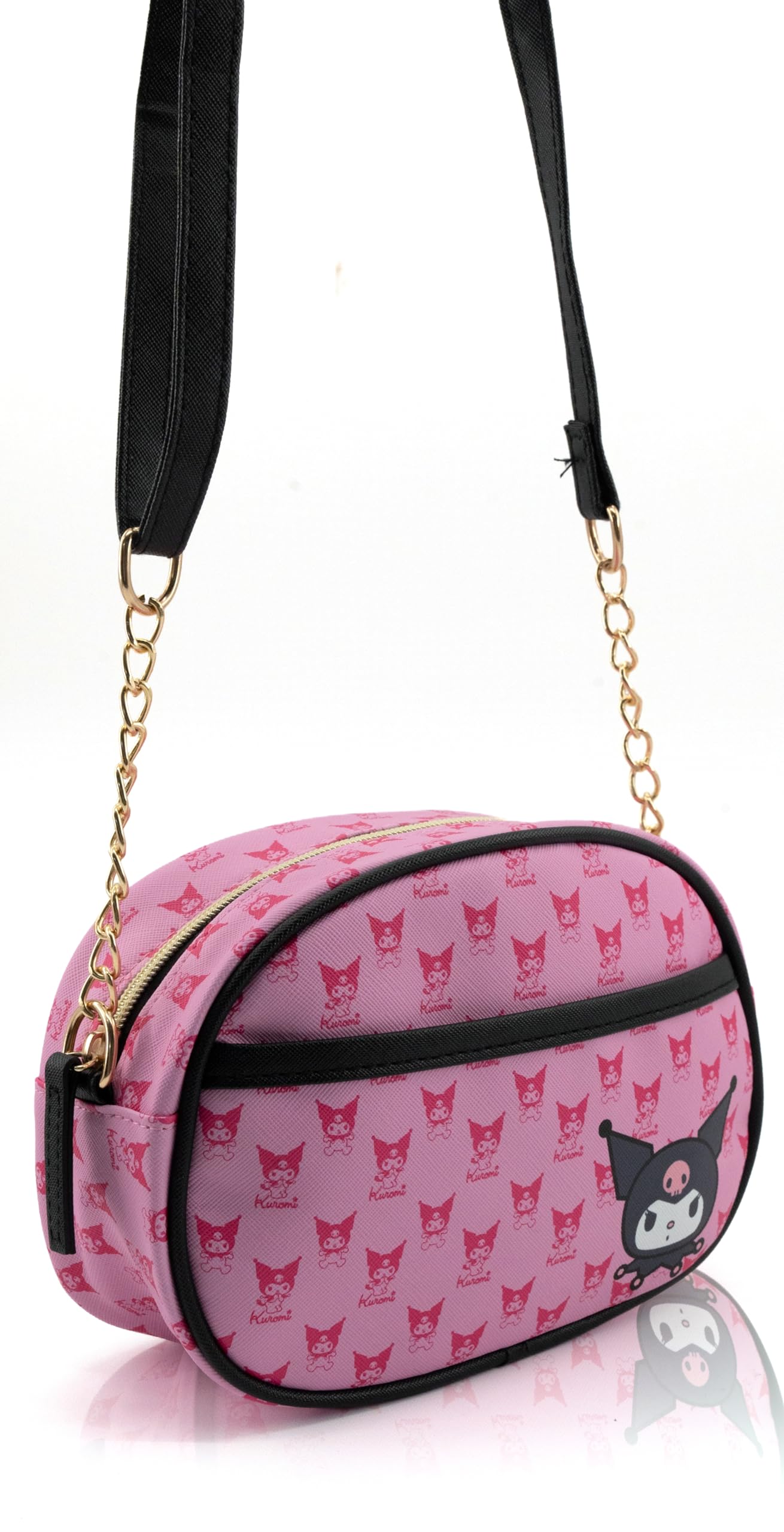 Disney Sanrio Bluey Purse Crossbody Handbag for Women | Metallic Vinyl Women's Shoulder Handbag