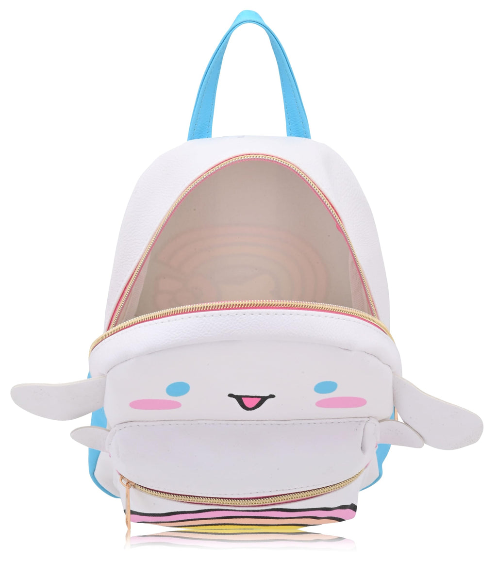 Fast Forward Sanrio Hello Kitty and Friends Backpack for Women, Men, Unisex | Cute PU Leather 10" Mini Backpack