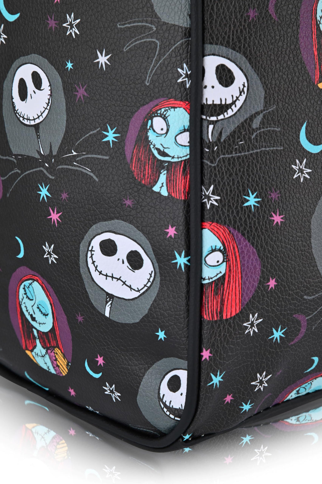 Stitch, Minnie, Mickey, Pooh, Harry Potter, or Jack Skellington 16" Leather Mini Travel Bag, Duffle Bag, Overnight Bag