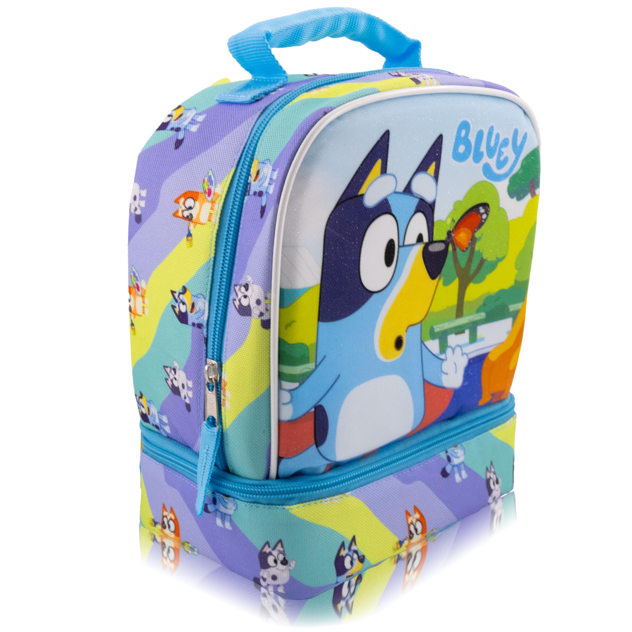 Fast Forward Officially Licensed Lunch Box for Kids | Insulated Lunch Bag Lunch Box for Boys, Girls, Toddlers | Kids Reusable Lunchbox