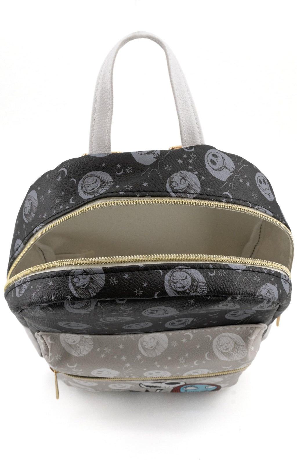 Disney Nightmare Before Christmas Backpack for Men, Women, Unisex | Cute PU Leather 10" Jack Skellington Mini Backpack Purse