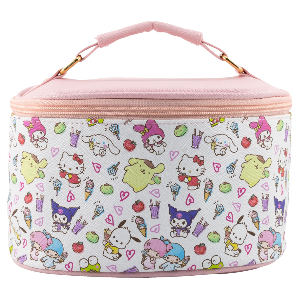 Fast Forward Stitch, Hello Kitty, Bluey or Strawberry Shortcake Makeup Organizer, Travel Toiletry Bag for Women, Makeup Travel Bag, Cosmetic Bag, Train Case