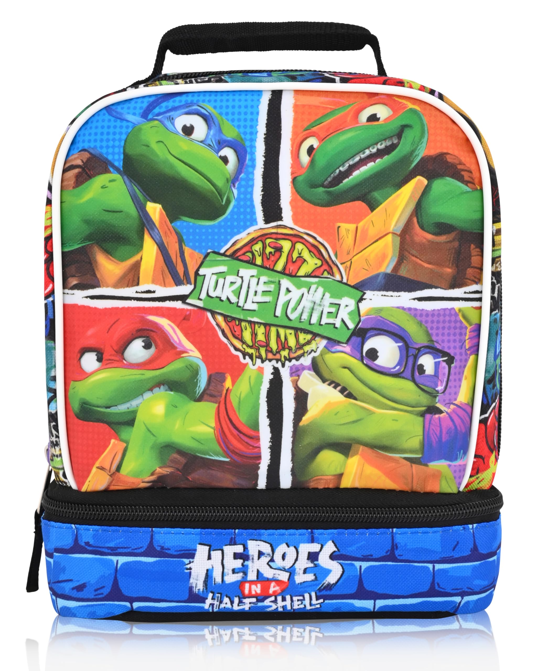 Fast Forward Officially Licensed Lunch Box for Kids | Insulated Lunch Bag Lunch Box for Boys, Girls, Toddlers | Kids Reusable Lunchbox