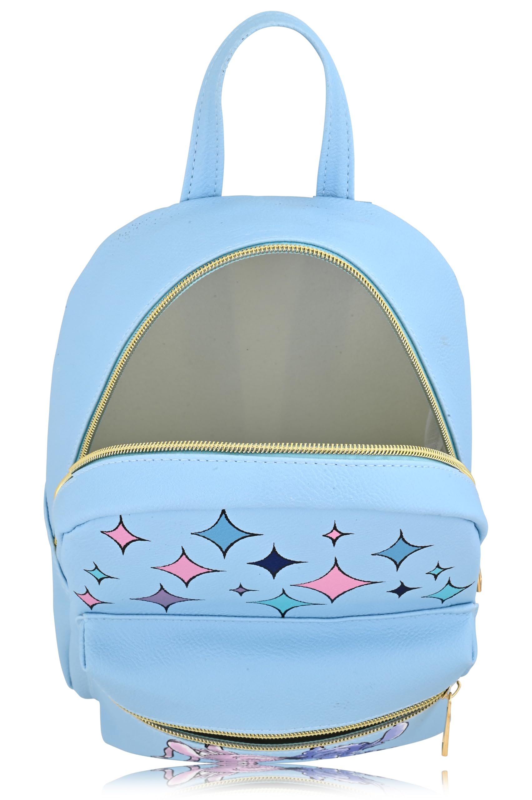 Disney Lilo and Stitch Backpack for Women, Men, Unisex | Cute PU Leather 10" Mini Backpack Purse | Stitch Bag & Accessories