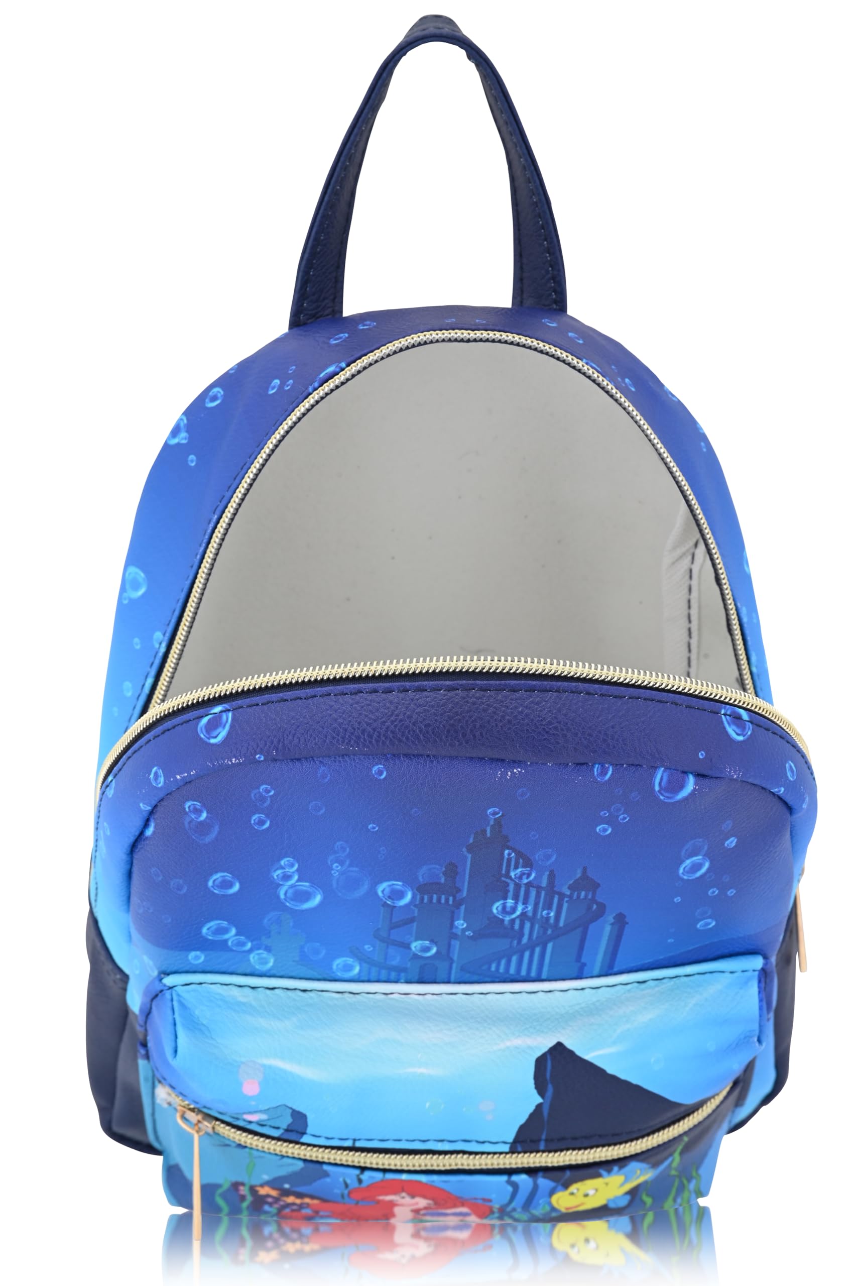 Disney Princess Backpack for Women, Men, Unisex | Cute PU Leather 10" Mini Backpack Purse | Princess Bag & Accessories