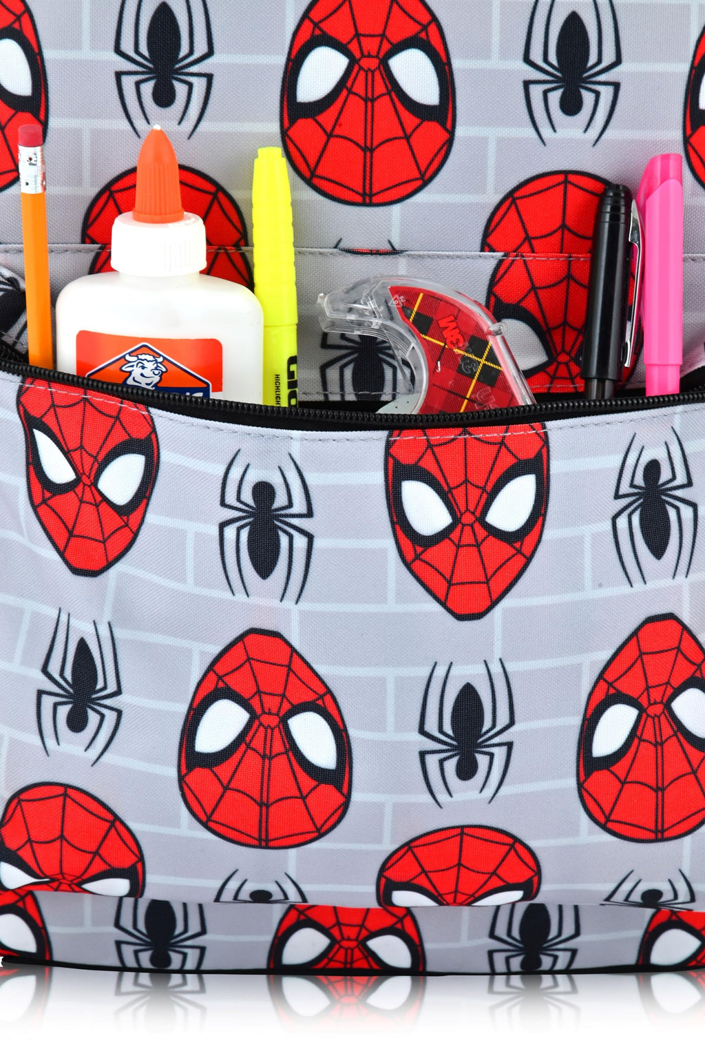 Marvel Spiderman Backpack for School - 16" Small Kids Bookbag Knapsack for Boys, Girls, Toddlers