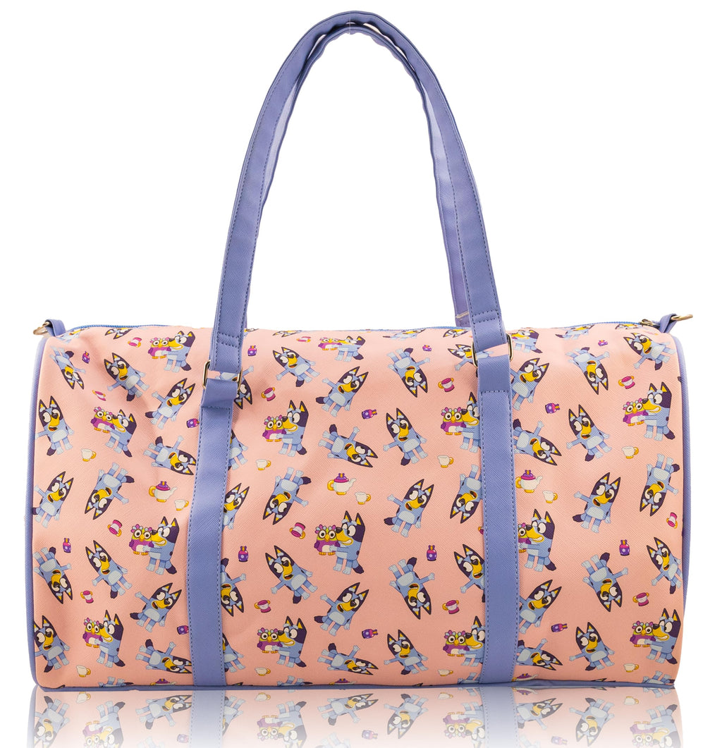 Stitch, Minnie, Mickey, Pooh, Harry Potter, or Jack Skellington 16" Leather Mini Travel Bag, Duffle Bag, Overnight Bag