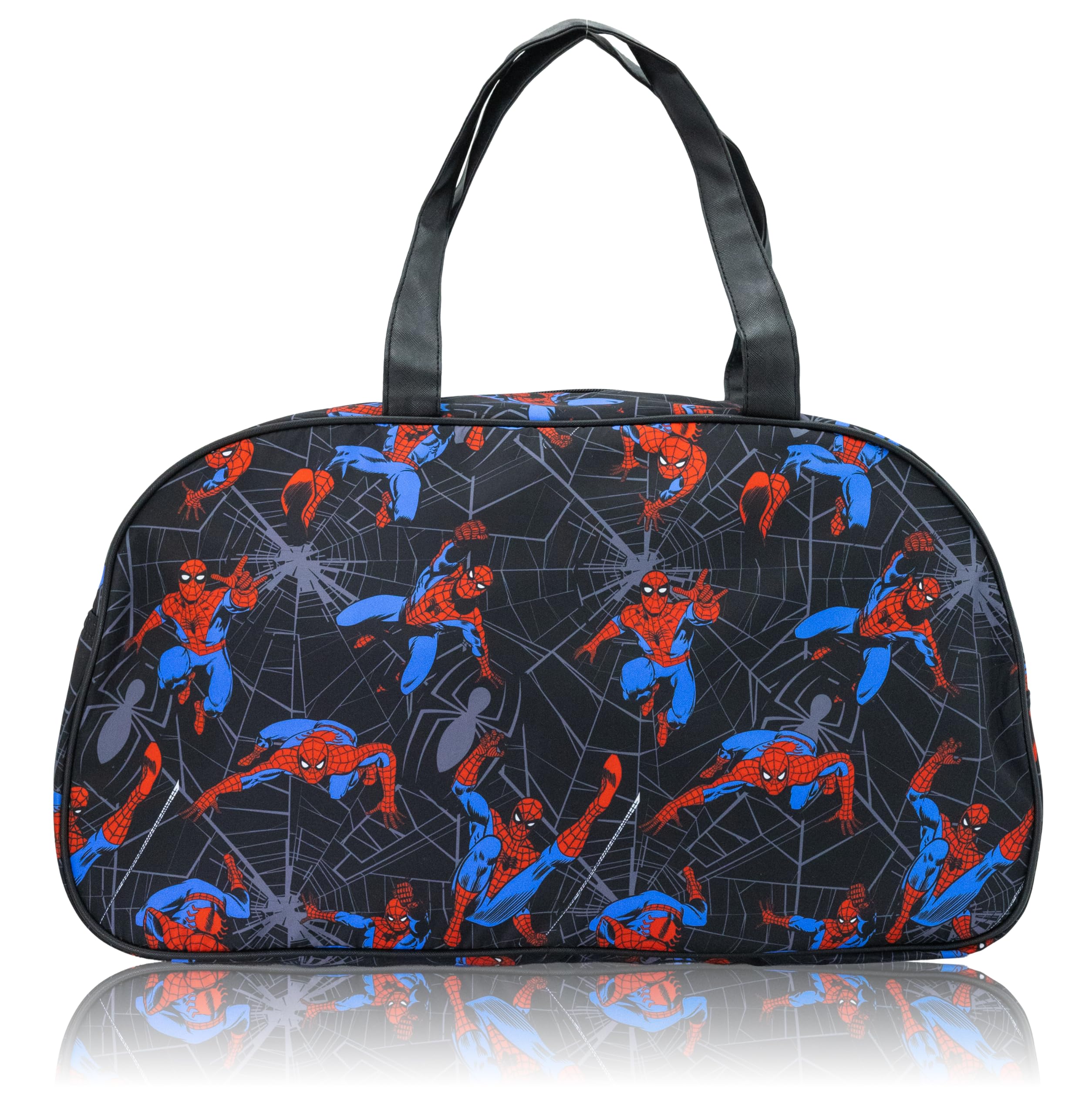 Stitch, Hello Kitty, Bluey or Spiderman Overnighter 10" Duffle Bag for Kids | Lightweight Travel Weekender Duffel for Girls and Women | Ages 3+