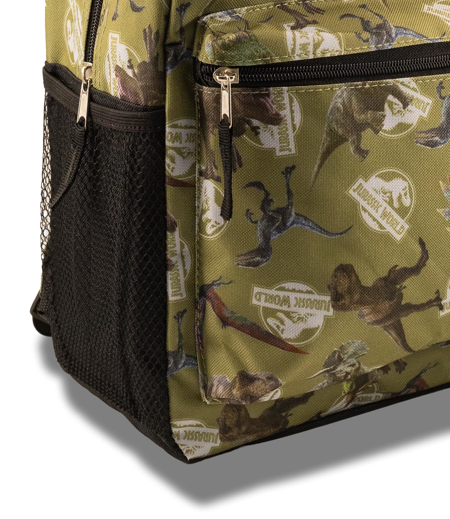 Fast Forward Jurassic World Backpack for Kids | Jurassic World Bookbag Featuring Dinosaur All-Over Print | Toddler Travel Bag, Lightweight Backpack for School | Ages 3+