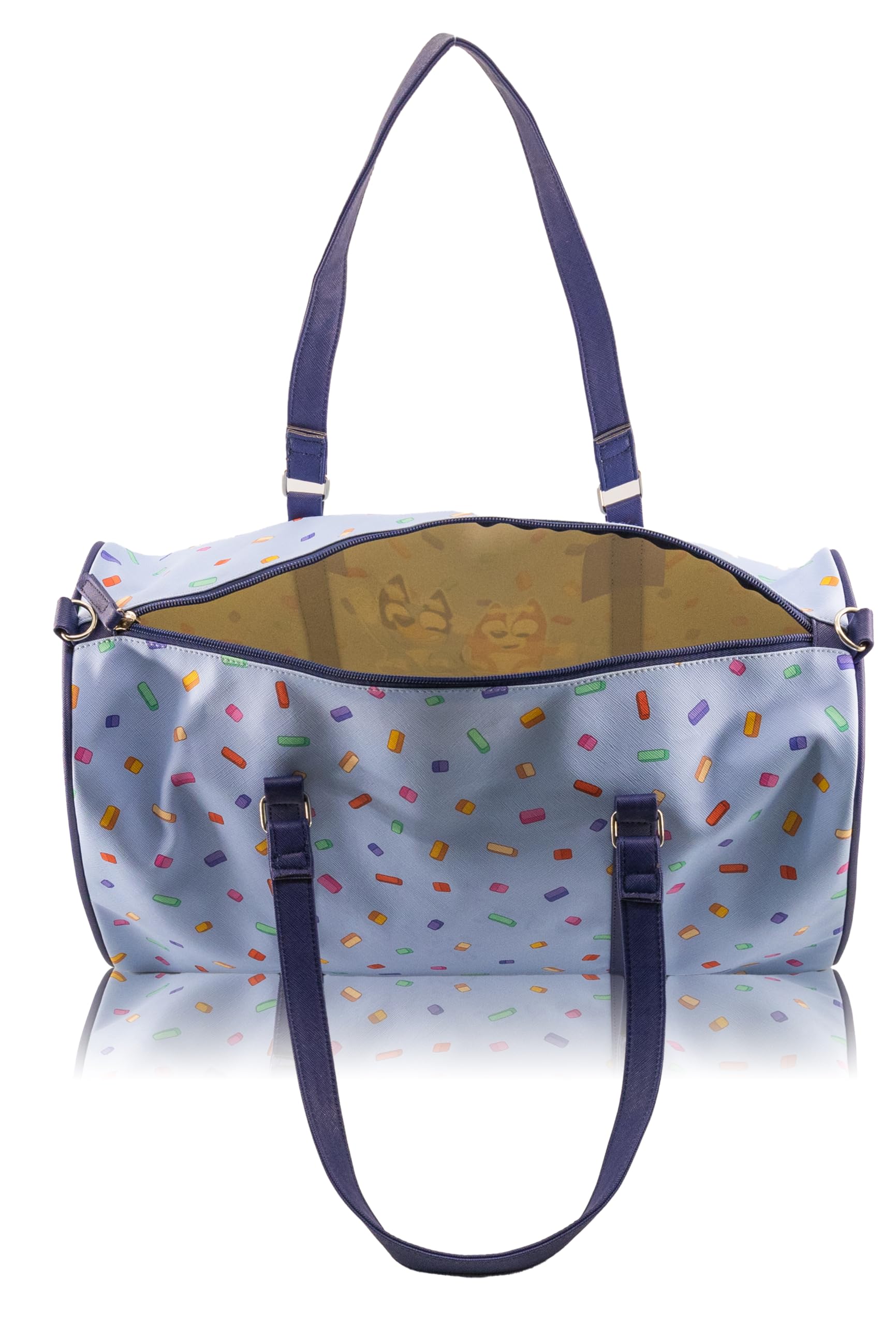 Stitch, Minnie, Mickey, Pooh, Harry Potter, or Jack Skellington 16" Leather Mini Travel Bag, Duffle Bag, Overnight Bag