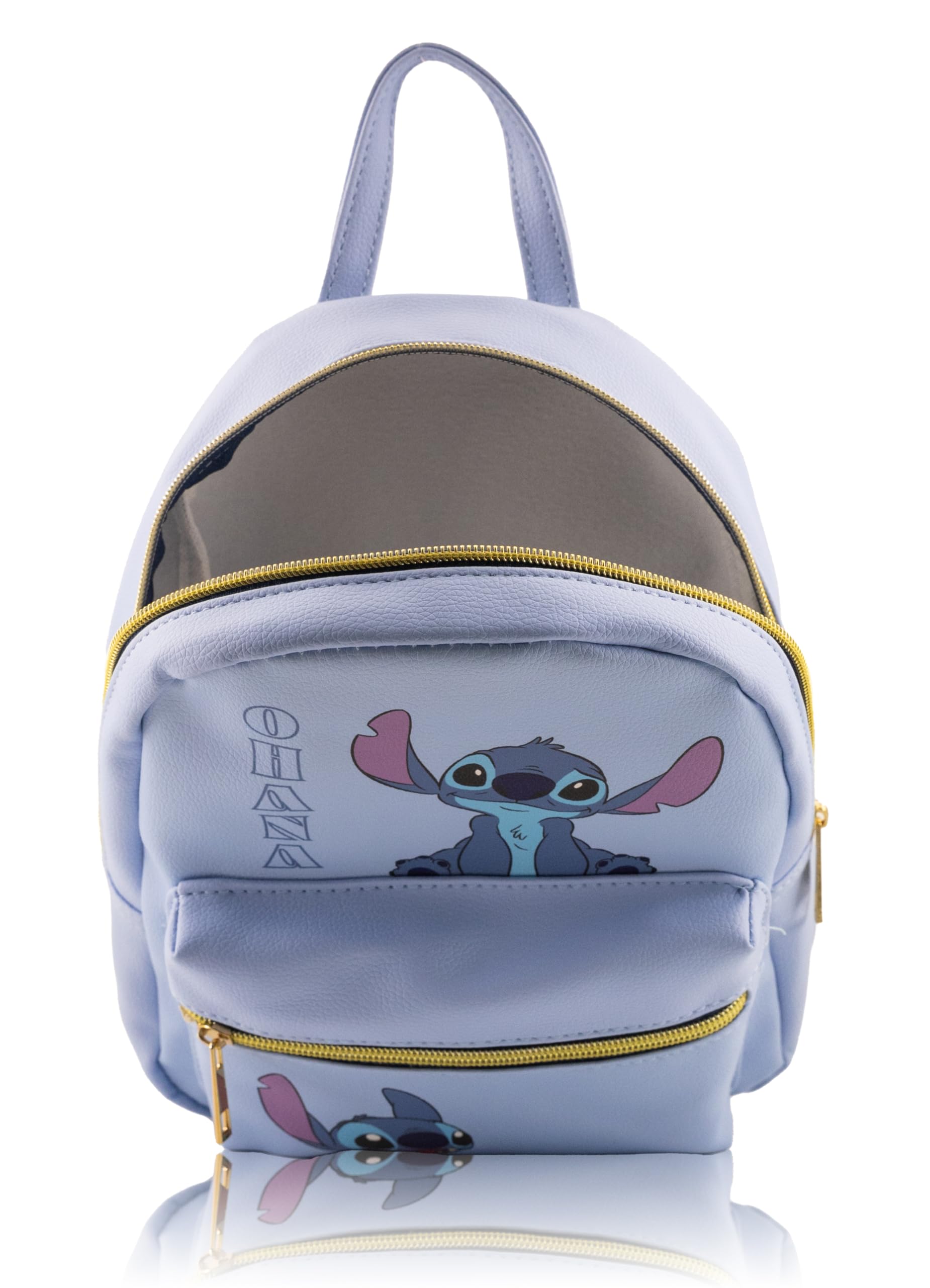 Disney Lilo and Stitch Backpack for Women, Men, Unisex | Cute PU Leather 10" Mini Backpack Purse | Stitch Bag & Accessories